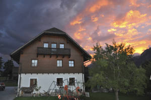 Sonnenuntergang hinterm Bröcklhof